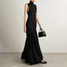 Sleeveless Solid-color Womens Bodycon Dress